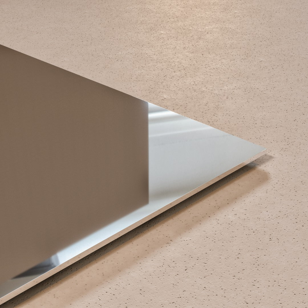 Eviva Sleek 36" x 30" Rectangular Frameless Mirror