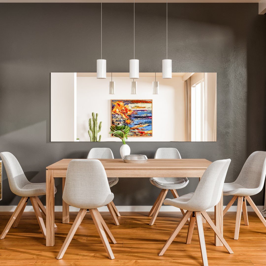 Eviva Sleek 72" x 30" Rectangular Frameless Mirror - Mirror by Eviva