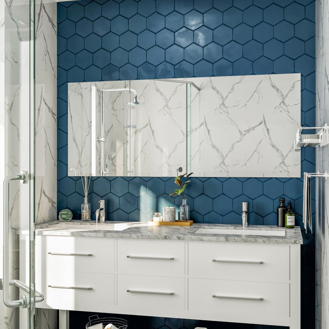 Eviva Sleek 60" x 30" Rectangular Frameless Mirror - Mirror by Eviva