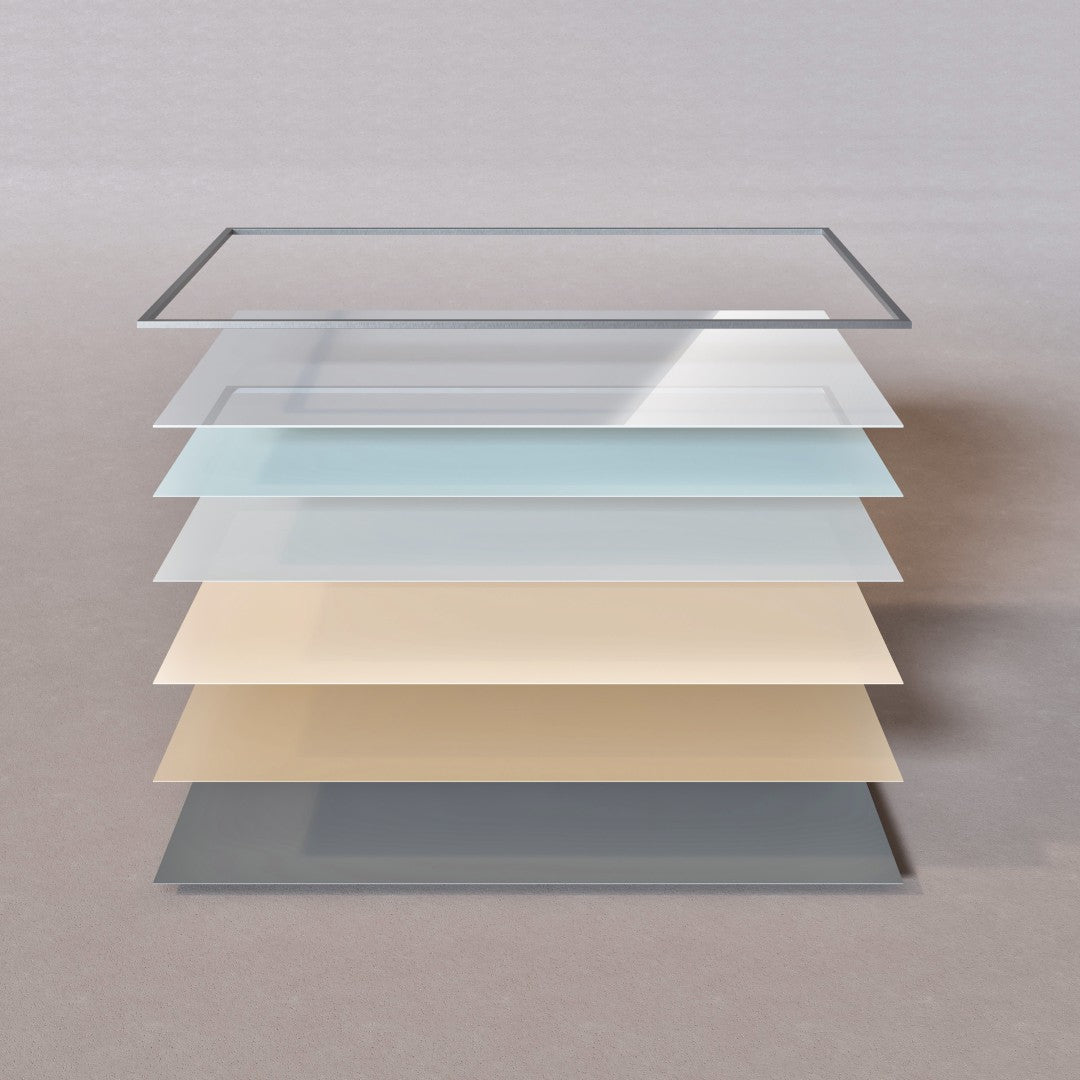 Eviva Vista 48" x 30" Rectangular Brushed Nickel Metal Framed Mirror