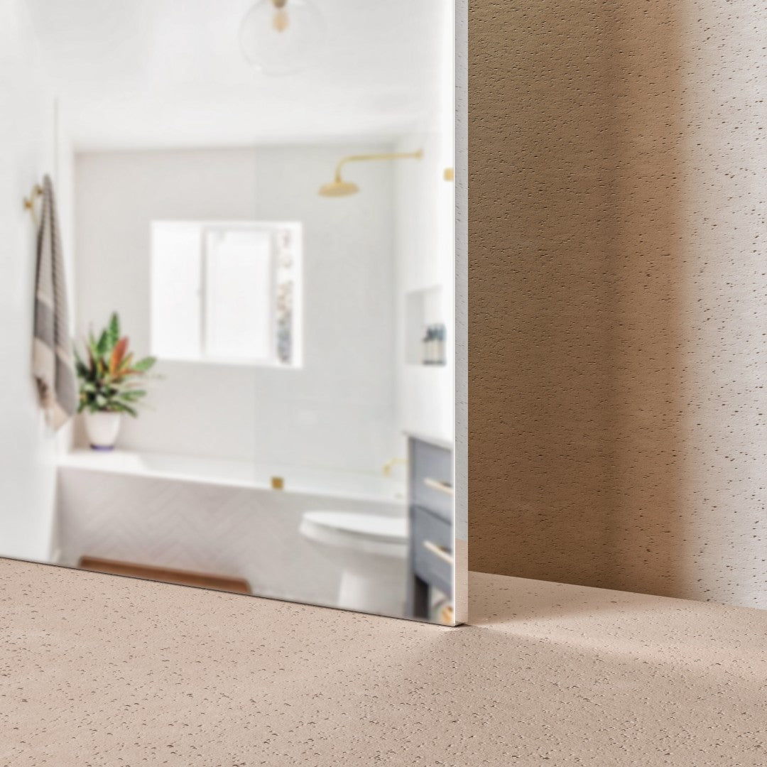 Eviva Sleek 48" x 30" Rectangular Frameless Mirror