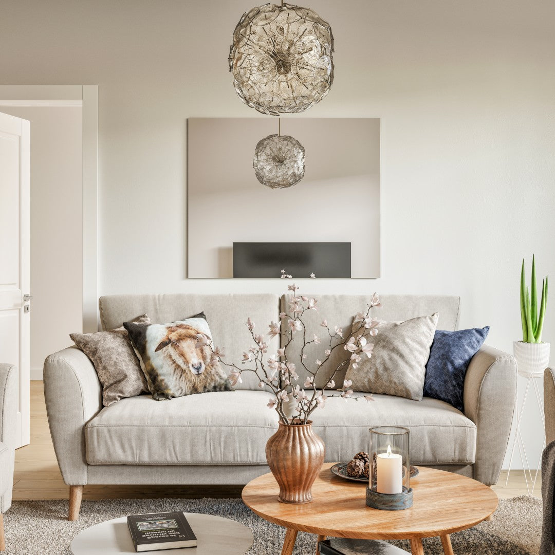 Eviva Sleek 36" x 30" Rectangular Frameless Mirror