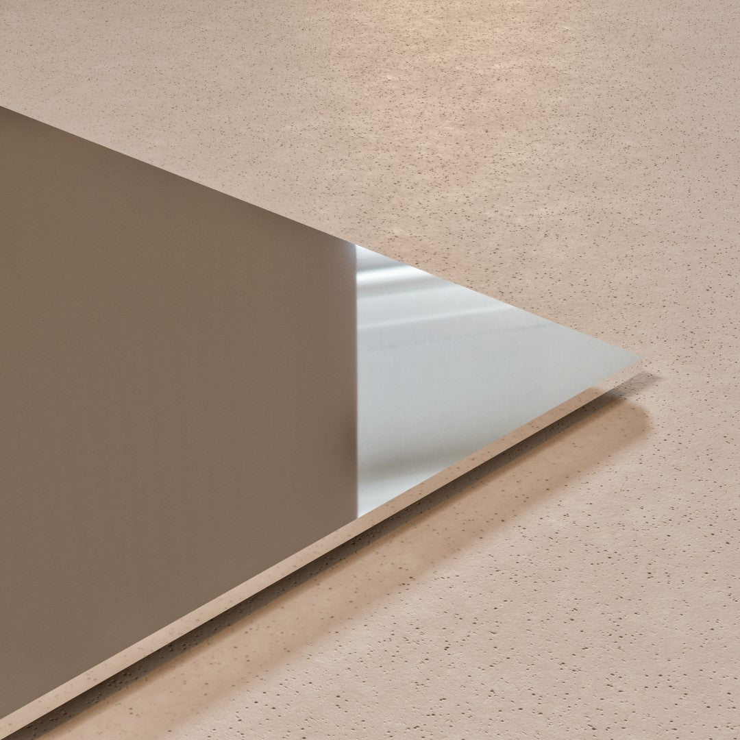 Eviva Sleek 48" x 30" Rectangular Frameless Mirror