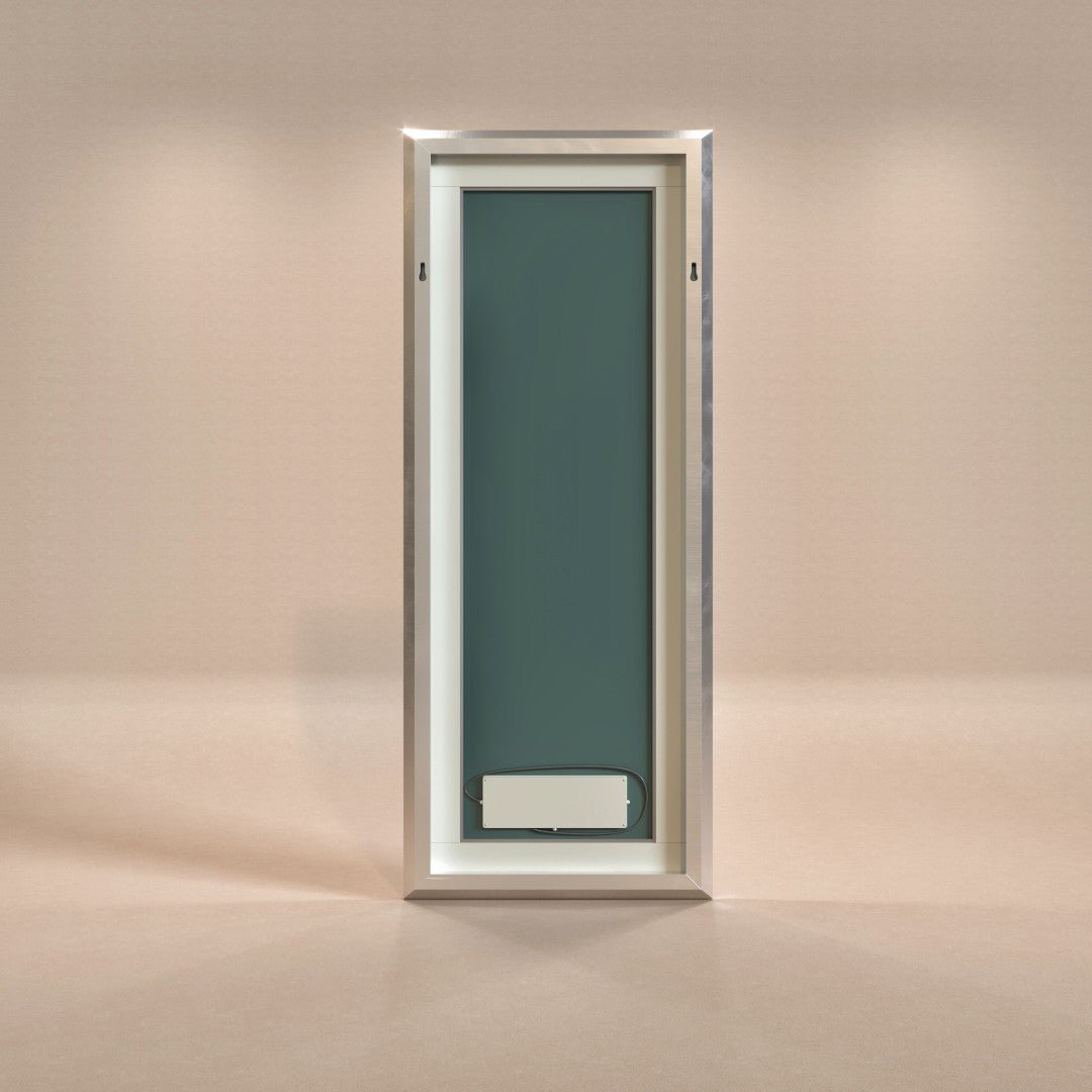 Eviva Sofy 24" x 67" Rectangular Aluminum Aluminum Framed Mirror - Mirror by Eviva