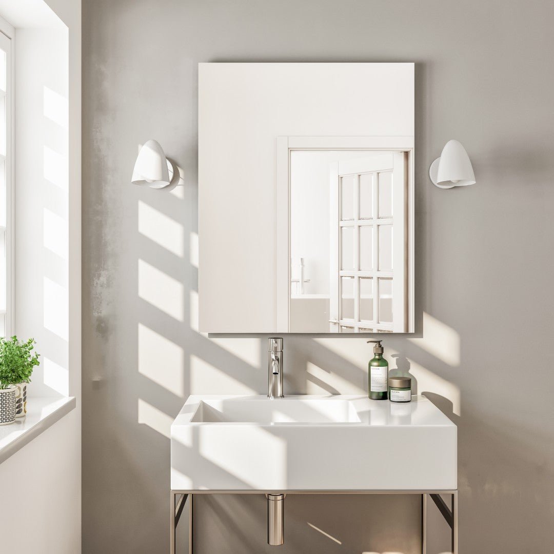 Eviva Sleek 24" x 30" Rectangular Frameless Mirror - Mirror by Eviva