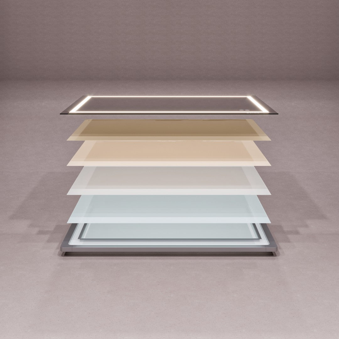 Eviva Glow 48" x 32" Rectangular Frameless Mirror