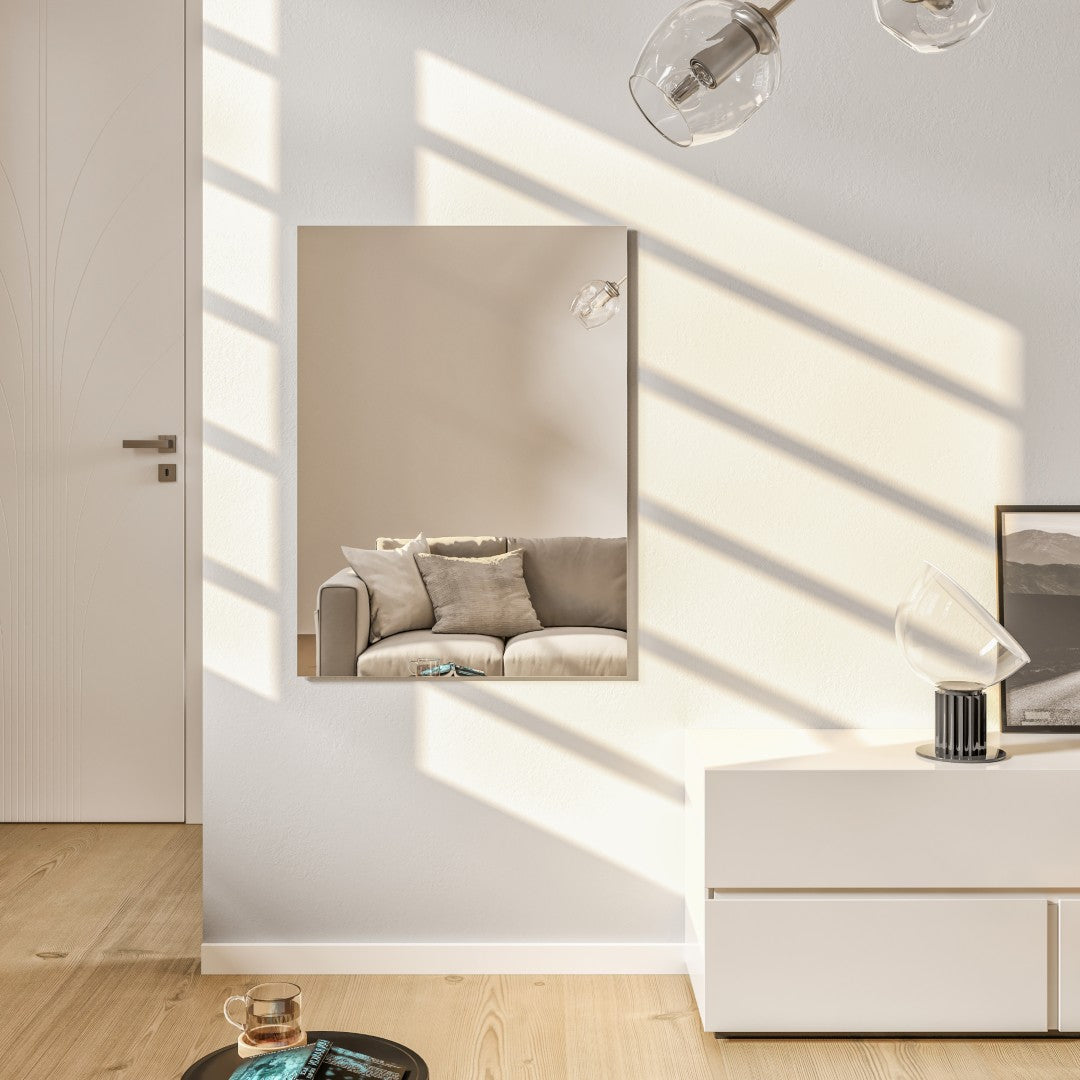 Eviva Sleek 24" x 30" Rectangular Frameless Mirror