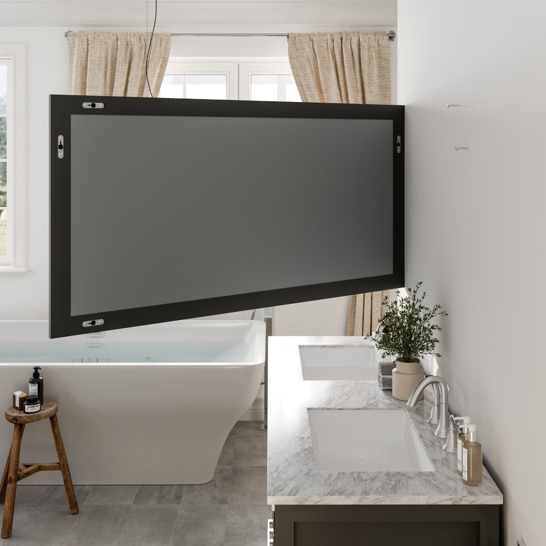 Eviva Aberdeen 72" x 30" Rectangular Espresso Wooden Framed Mirror - Mirror by Eviva