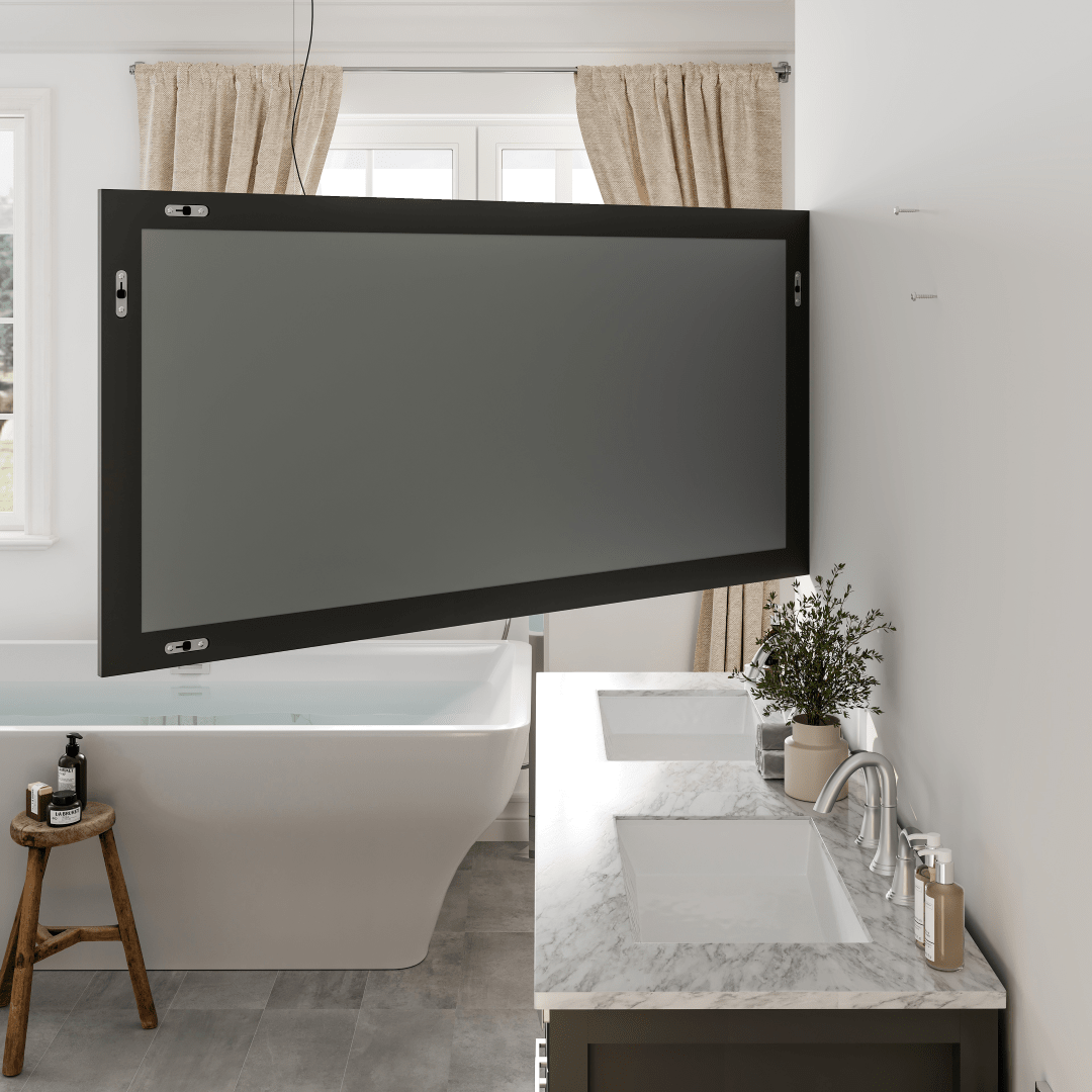 Eviva Aberdeen 60" x 30" Rectangular Espresso Wooden Framed Mirror - Mirror by Eviva