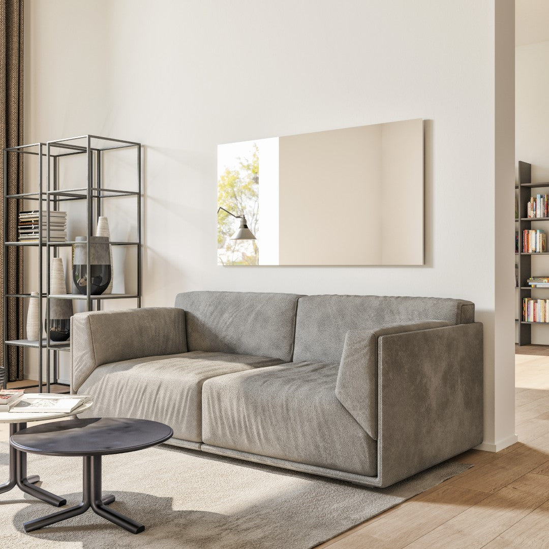 Eviva Sleek 55" x 30" Rectangular Frameless Mirror