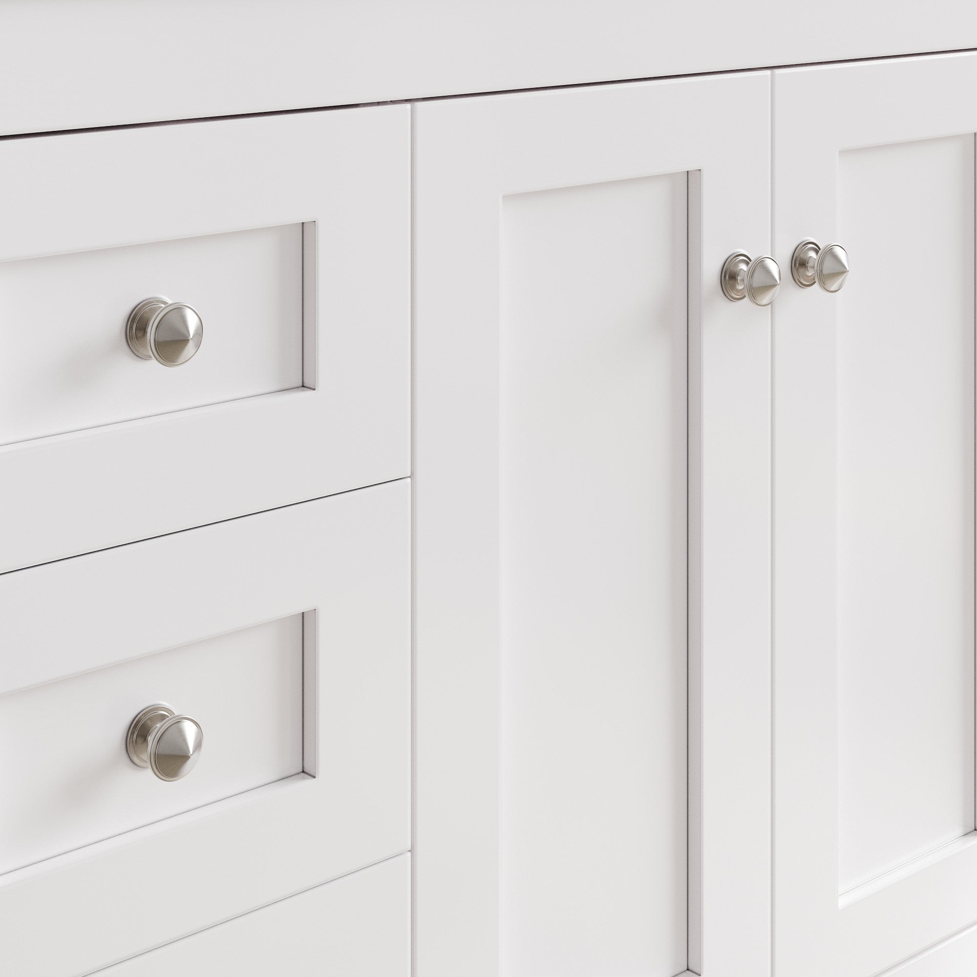 Acclaim 30 in. White Single Right Sink Bath Vanity with Carrara Quartz Top and Undermount Porcelain Sink