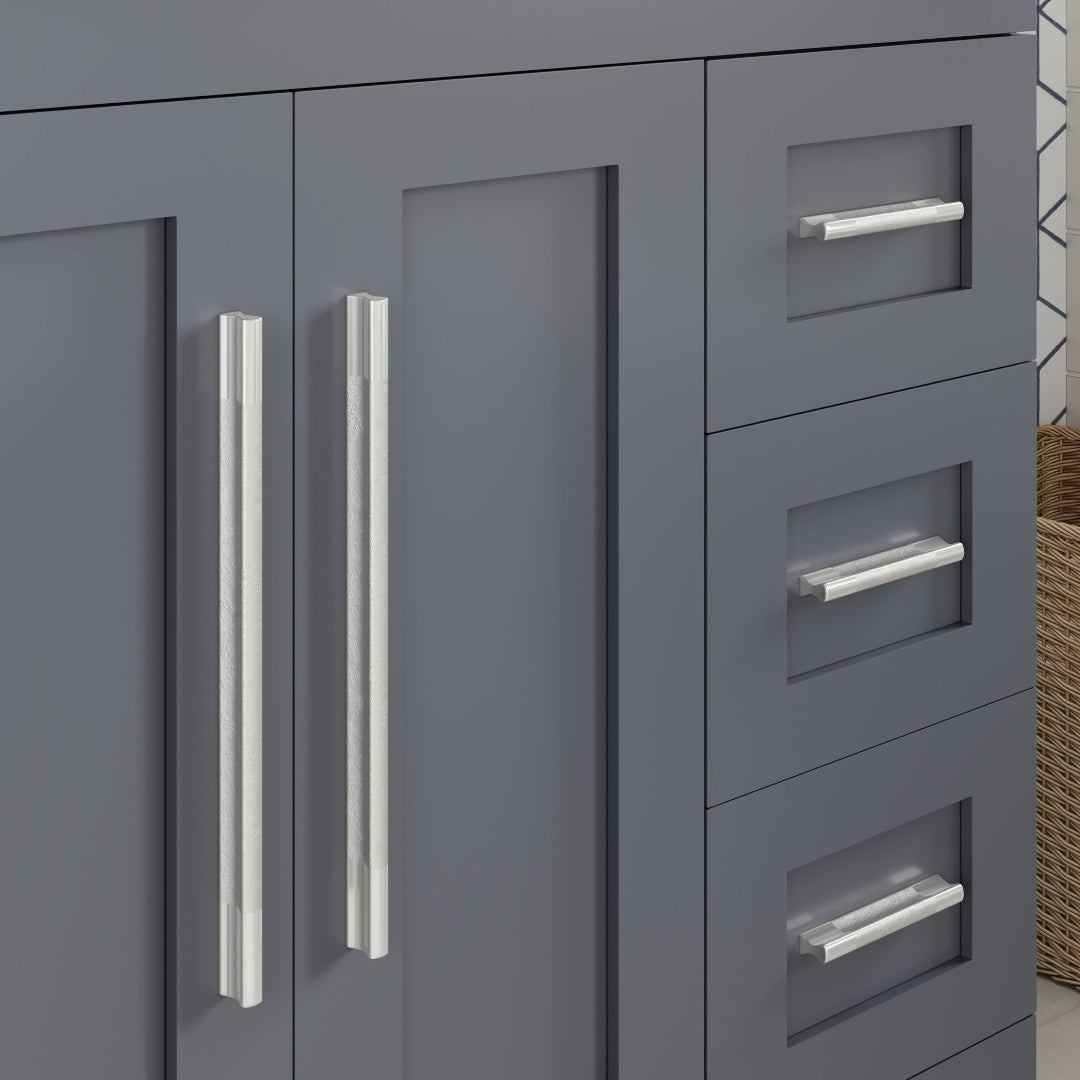 Loon 28 in. Dark Gray Single Sink Bath Vanity with Carrara Quartz Top and Undermount Porcelain Sink