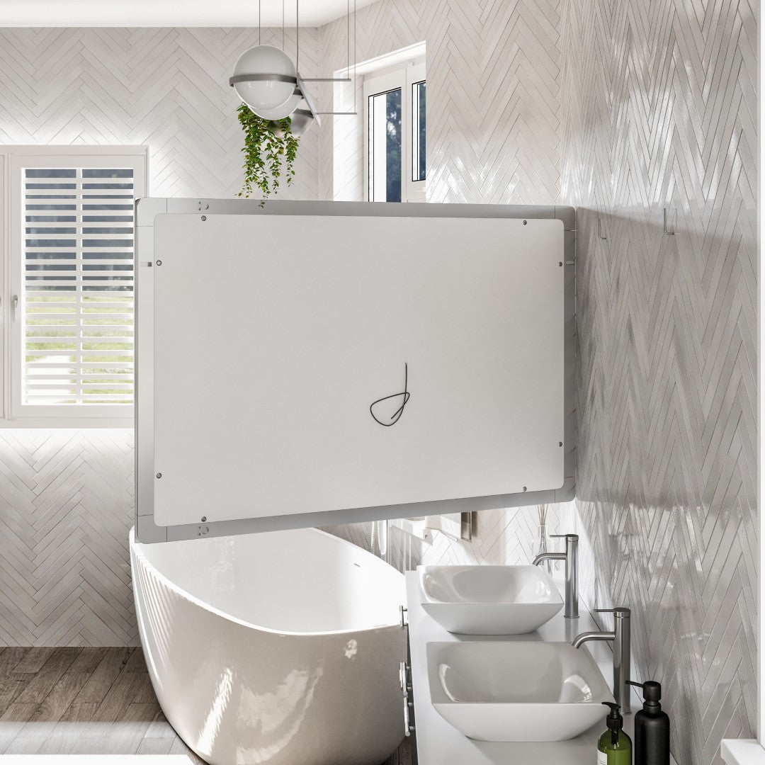 Eviva Glow 48" x 32" Rectangular Frameless Mirror