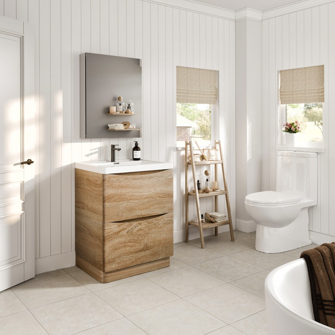 Eviva Lazy Glass Medicine Cabinet