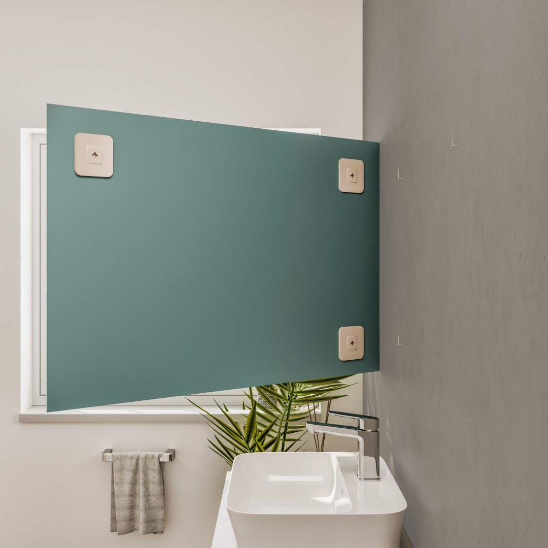 Eviva Sleek 39" x 30" Rectangular Frameless Mirror
