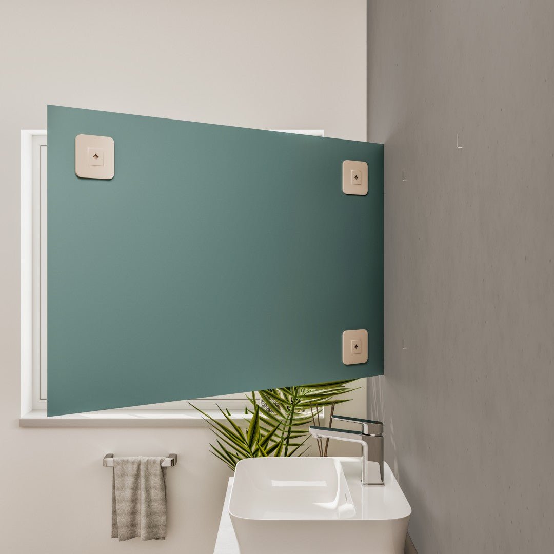 Eviva Sleek 39" x 30" Rectangular Frameless Mirror - Mirror by Eviva