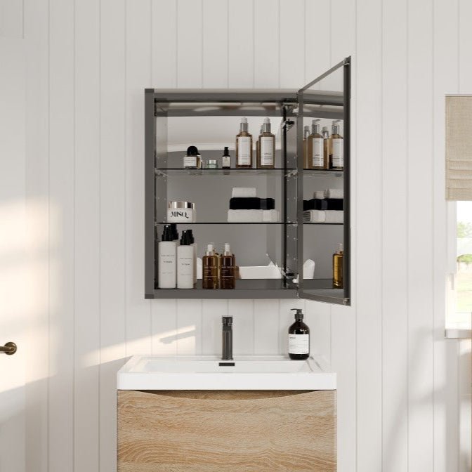 Eviva Lazy 20" Mirror Medicine Cabinet with No Light - by Eviva