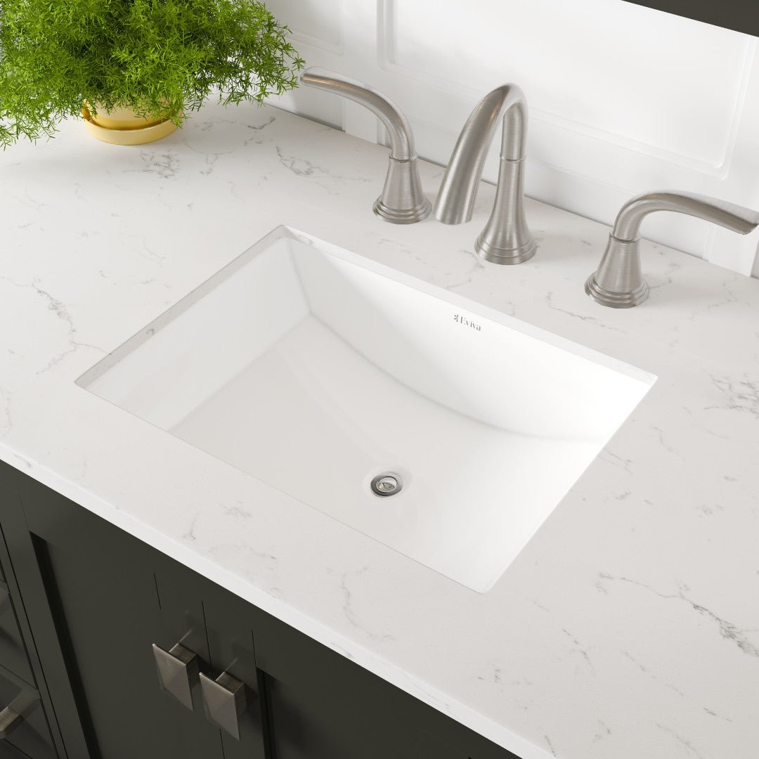 Aberdeen 42 in. Espresso Single Sink Bath Vanity with Carrara Quartz Top and Undermount Porcelain Sink - Bathroom Vanity by Eviva