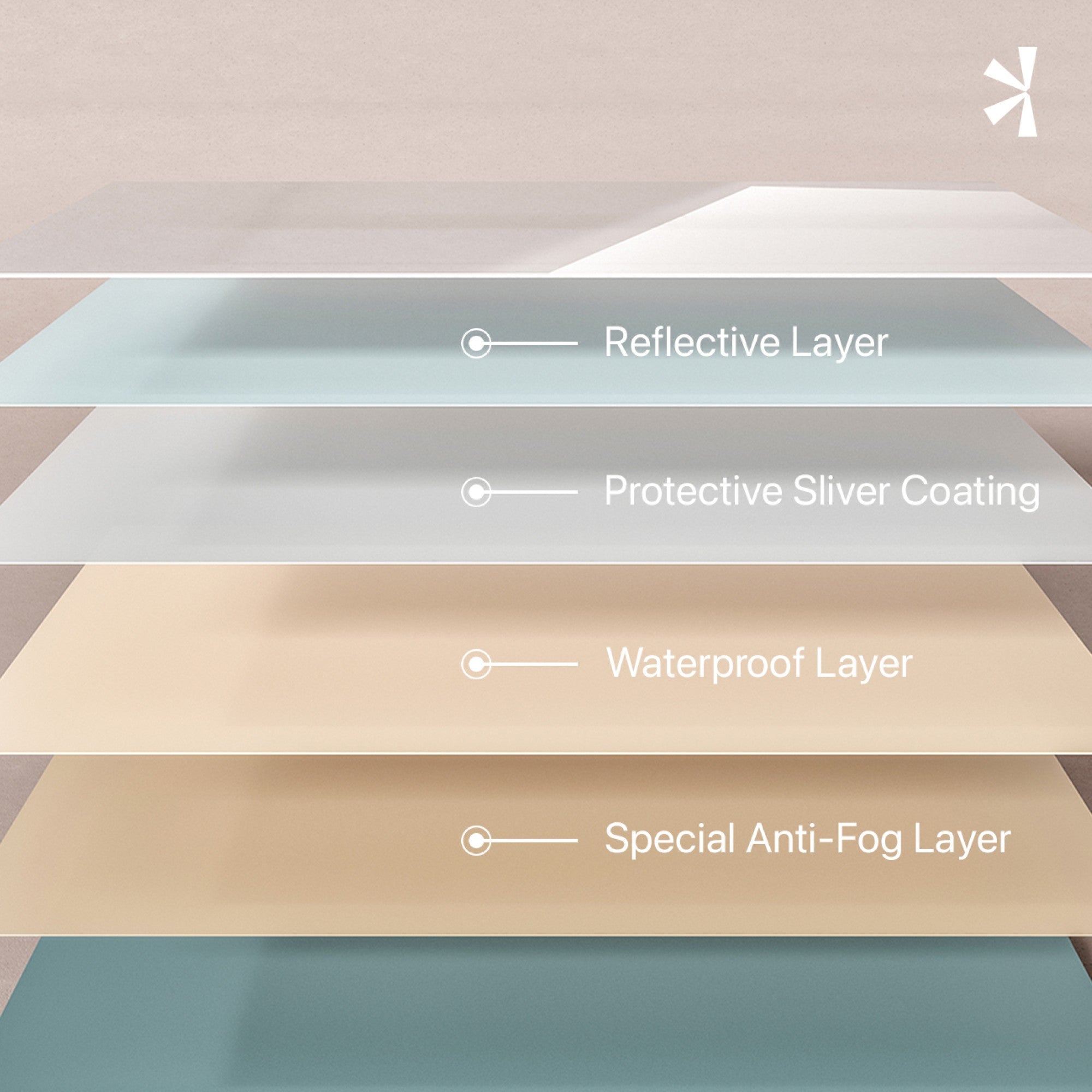 Eviva Sax 24" x 30" Rectangular Rosewood Metal Framed Mirror