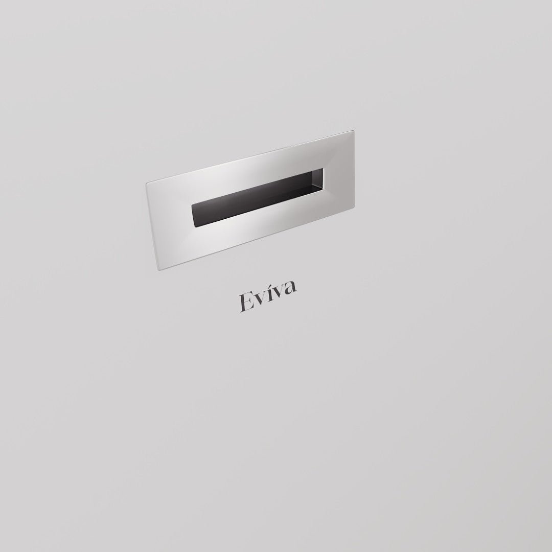 Eviva Opal 60" Glossy White Acrylic Oval Freestanding Bathub - Bathtub by Eviva