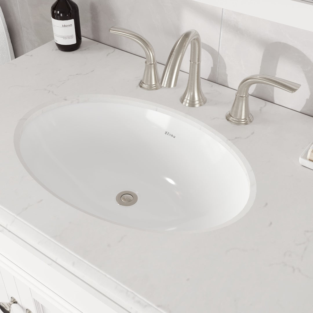 Elite Stamford 36 in. White Single Sink Bath Vanity with Carrara Quartz Top and Undermount Porcelain Sink