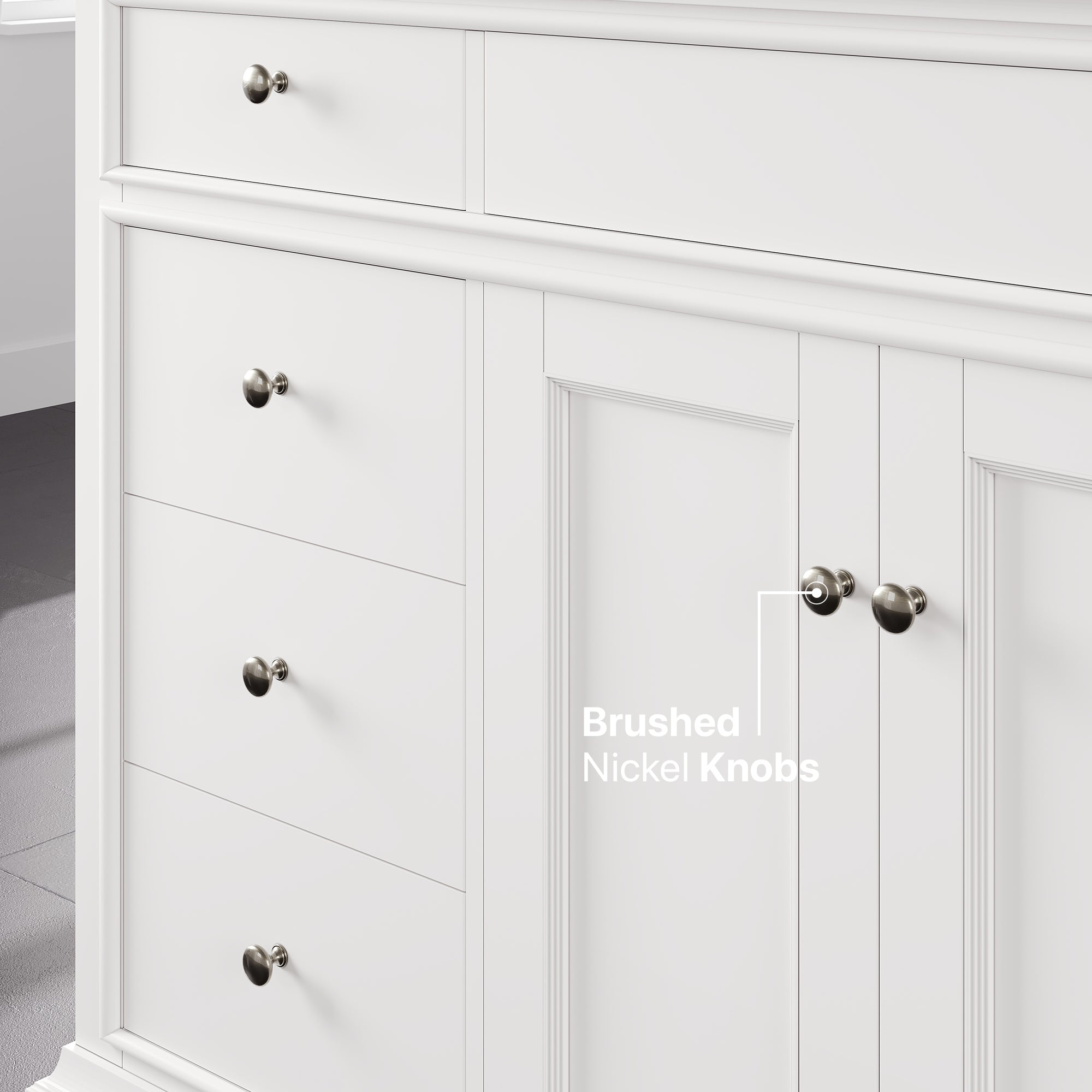 Eviva Elite 48 White Bathroom Vanity