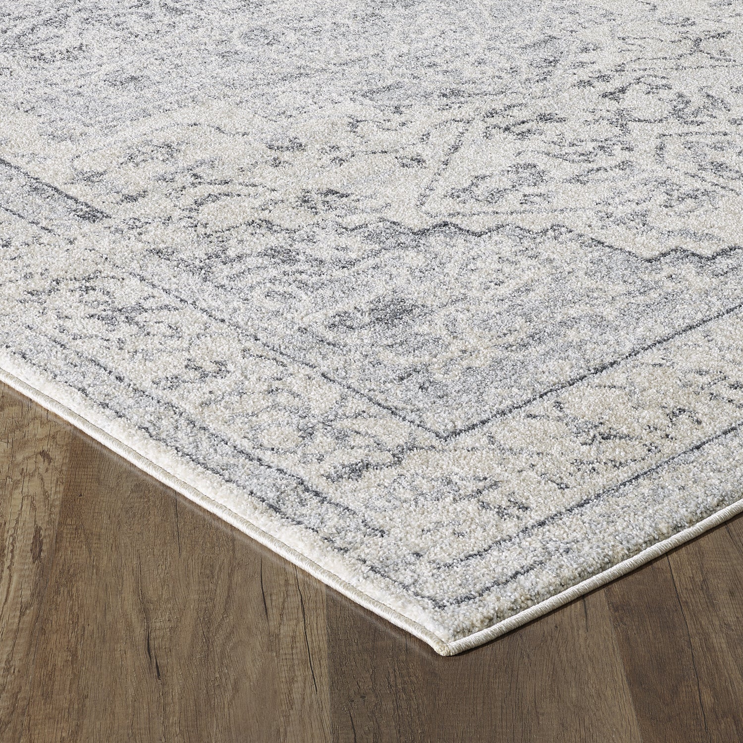Eviva Venus 6' x 9' Geometric Gray Rug - Rug by Eviva