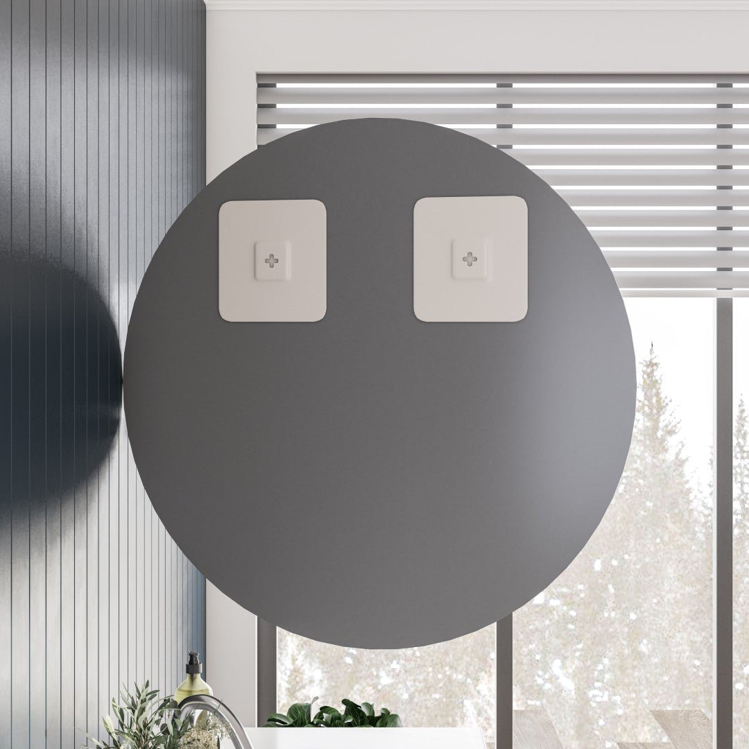 Eviva Round 24" x 24" Circle/Round Frameless Mirror - Mirror by Eviva
