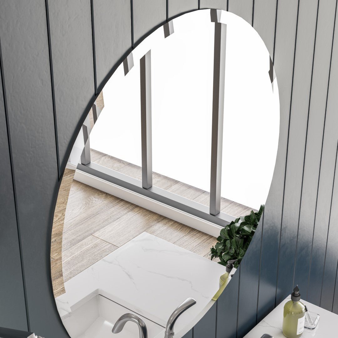 Eviva Round 24" x 24" Circle/Round Frameless Mirror - Mirror by Eviva