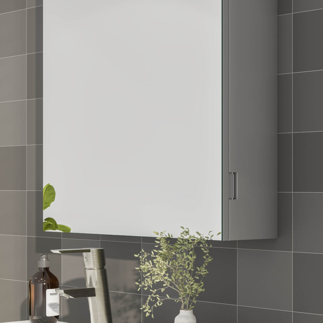 Eviva Lazy Glass/light Medicine Cabinet