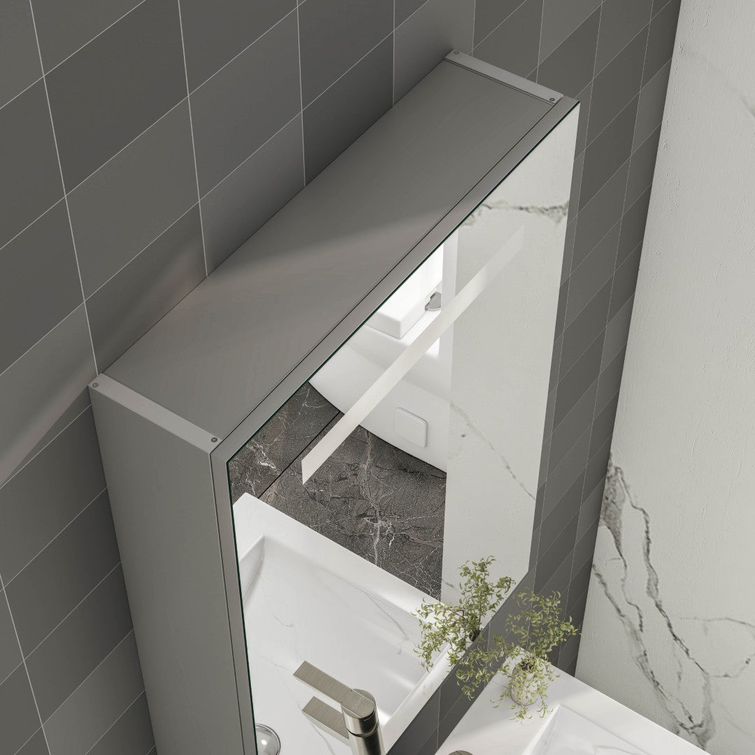 Eviva Lazy Glass/light Medicine Cabinet