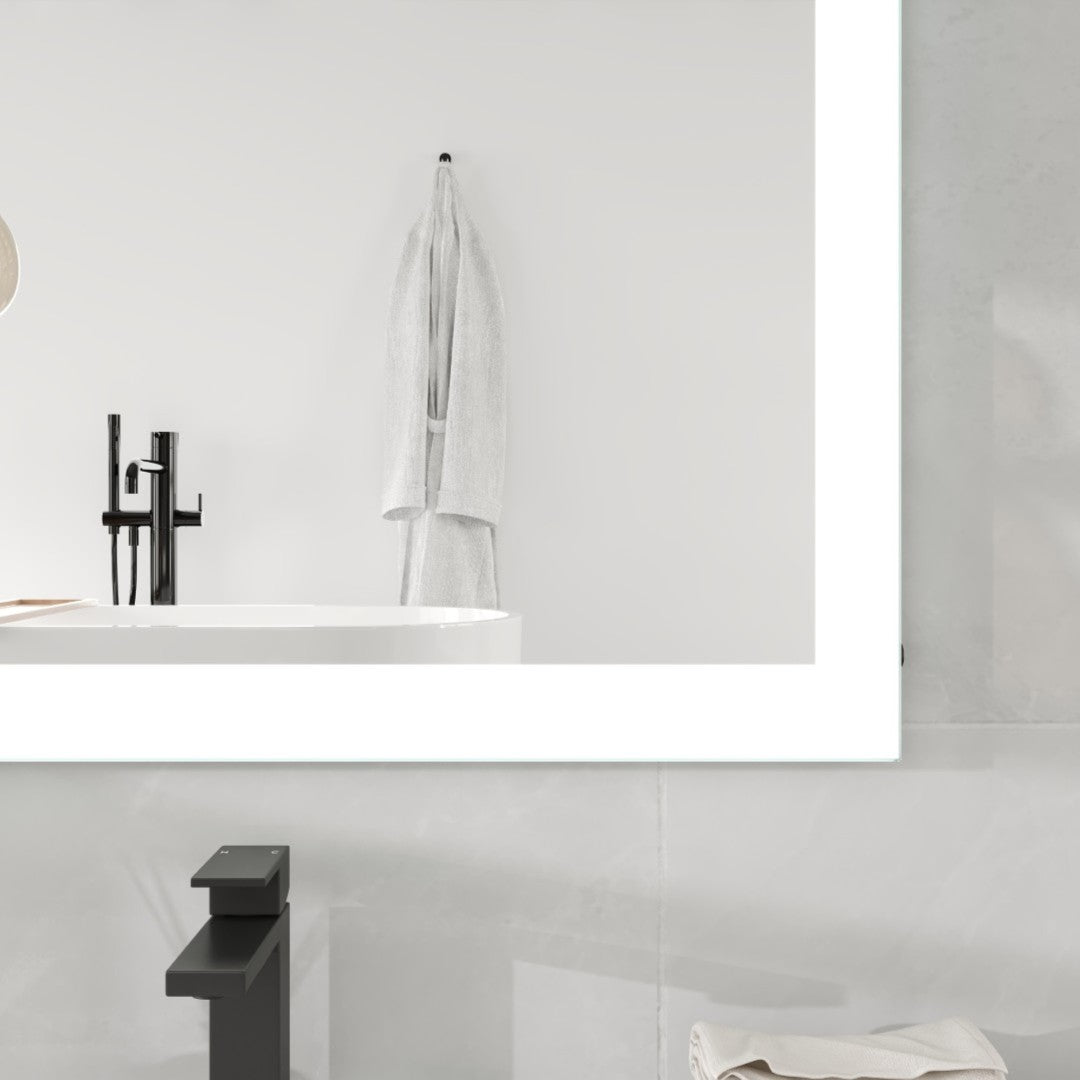 Eviva Frame 35" x 24" Rectangular Frameless Mirror