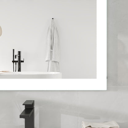 Eviva Frame 35" x 24" Rectangular Frameless Mirror