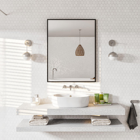 Eviva Rectangular Mirror with  Frame