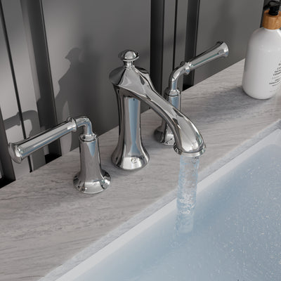 Oceanbreeze Widespread 2-Handle Chrome Faucet