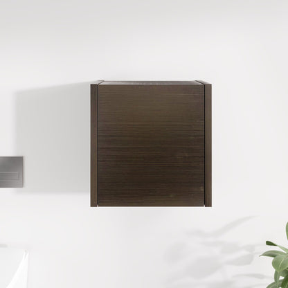 Eviva Libra 14 in. W x 7 in. D Wenge Wall Mounted Linen Cabinet