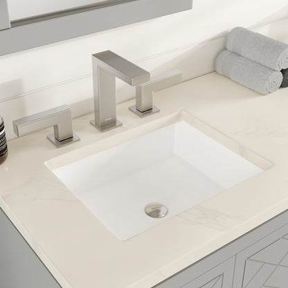 Cambridge 60 in. Gray Double Sink Bath Vanity with Quartz Top and Undermount Porcelain Sinks