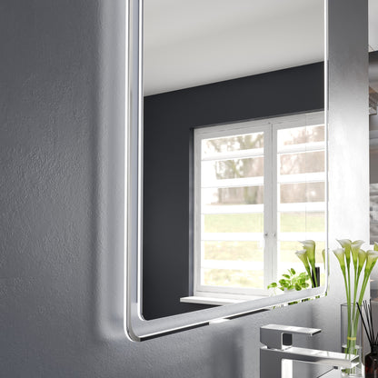 Eviva Velari 36" x 42" Rectangular Frameless Mirror