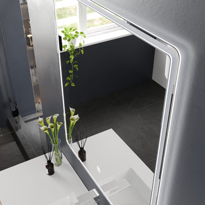 Eviva Velari 36" x 42" Rectangular Frameless Mirror