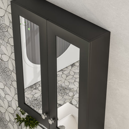 Eviva Tux 24 Inch Espresso Wall Mount Medicine Cabinet