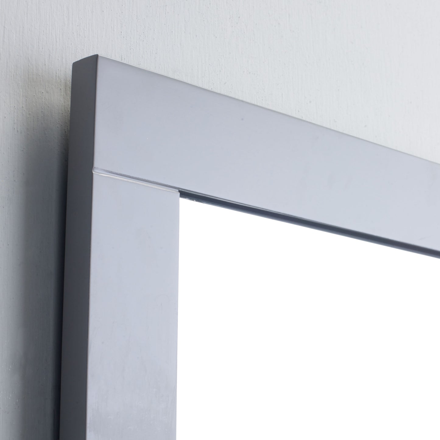Eviva Aberdeen 24" Gray Framed Bathroom Wall Mirror