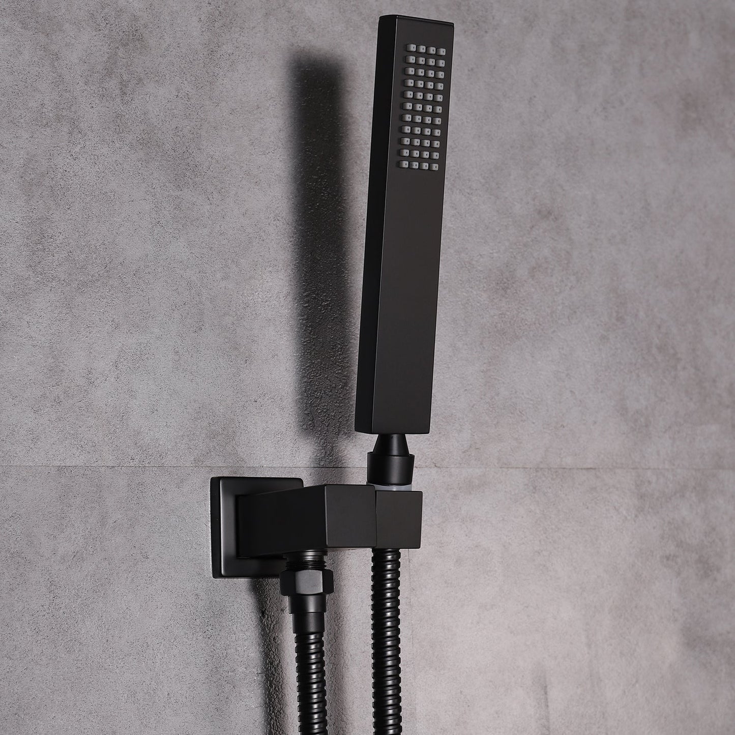 Eviva Beverly Shower and Tub Faucet Set in Matte Black Finish