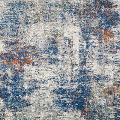 Aries 6' x 9' Distressed Multicolor Rug